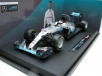  Mercedes F1 W07 Hybrid Petronas No.44 Hamilton 1:18 Bburago 